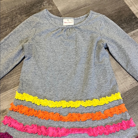 BOGO FREE Hanna Andersson long sleeve dress size 120 US 6/7 - Picture 2 of 8